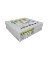 DALIA * APLIQUE CUADRADO 18W - BLANCO + BLANCO